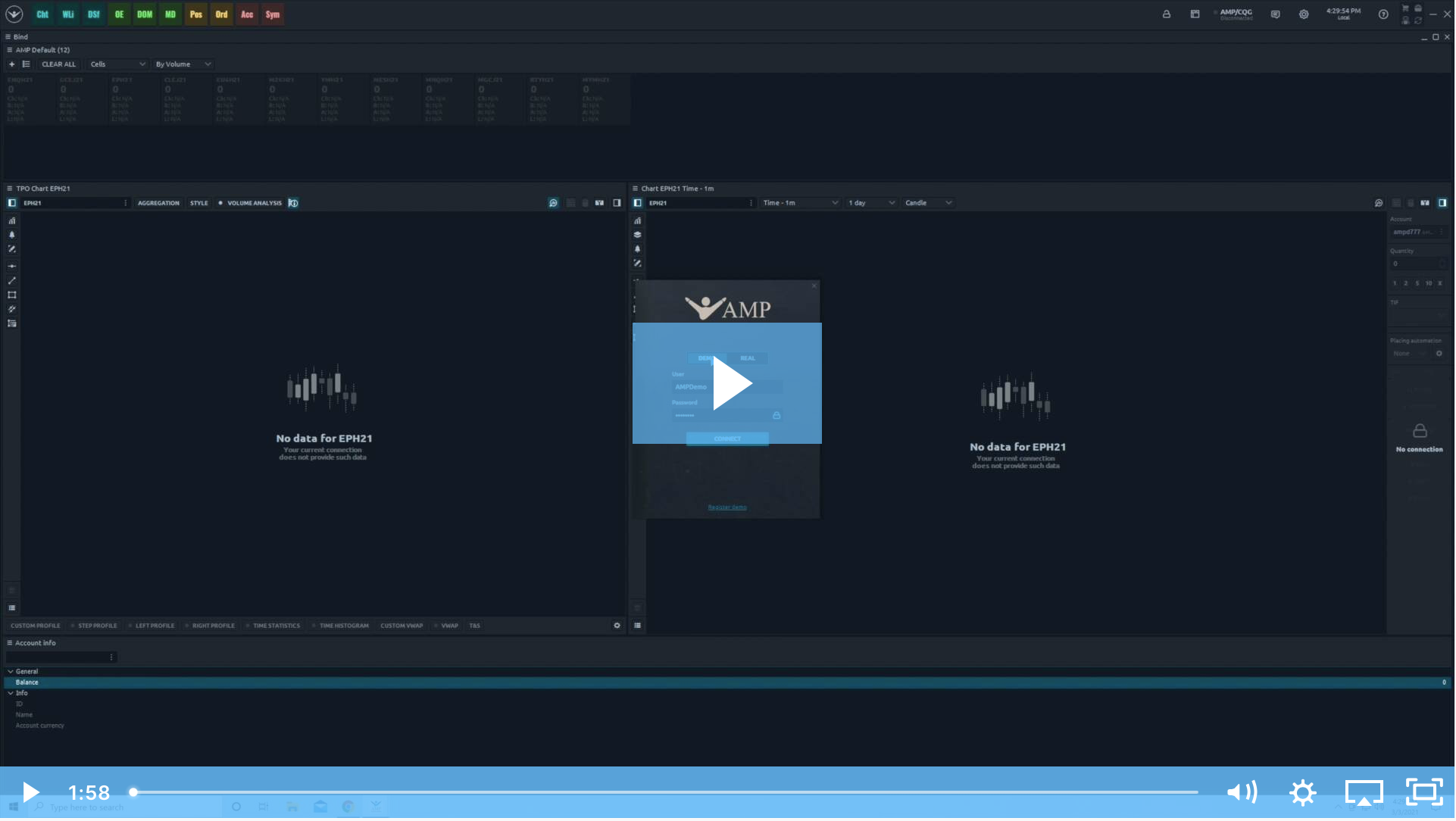 AMP Futures FREE Quantower Download